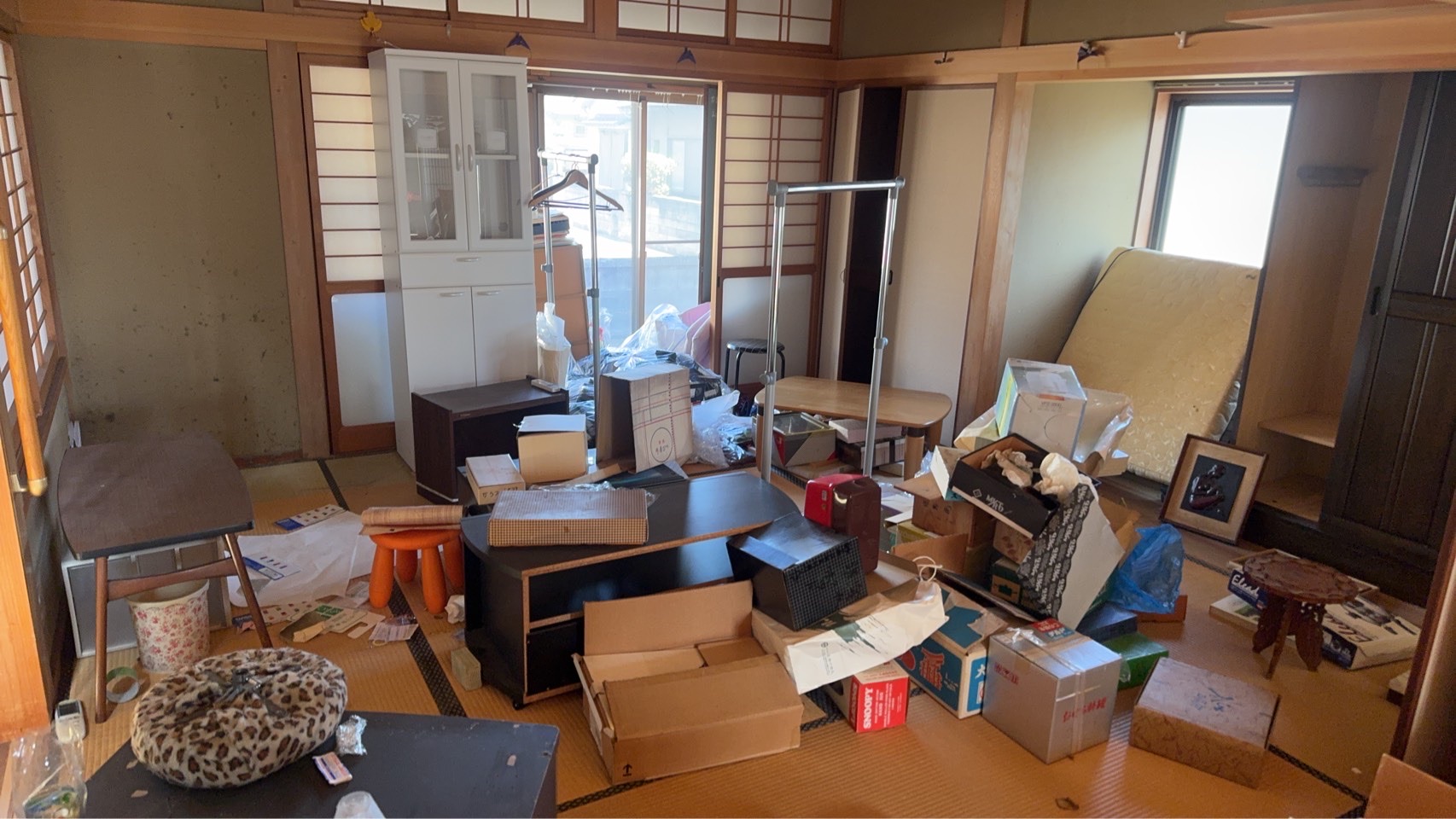 【福山市で空き家の片付け作業を行いました】