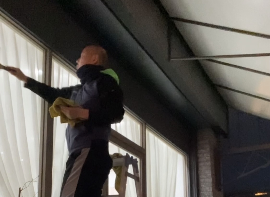 ✨ Hair Courage ヘアークラージュさんの窓ガラス清掃、完了しました！