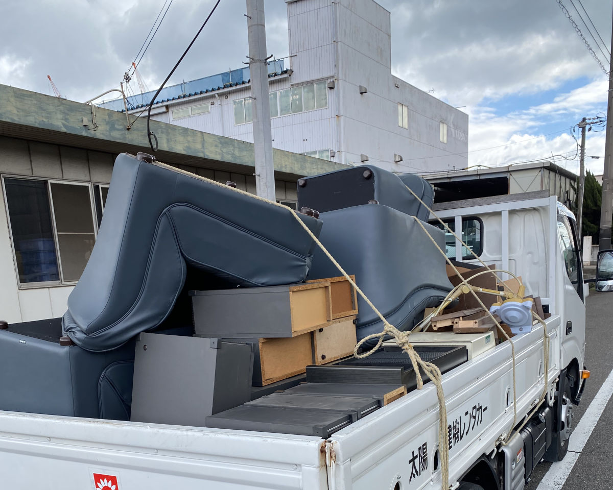 福山市 ソファ・家具の不用品回収